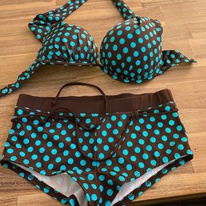 Two piece swimsuit - top is 34D